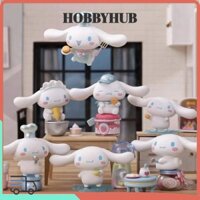 Hộp HOBBYHUB, Đồ chơi trẻ em Sanrio Mô hình nhân vật hoạt hình Anime, Xu hướng Kawaii Anime Búp bê Trang trí mô hình Cinnamoroll Hộp nấu ăn Đồ chơi cho trẻ em