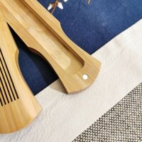 Hộp hương tre có sẵn, hộp gỗ đựng hương, lư hương rỗng, hộp hương kiểu Guqin, đồ thủ công bằng gỗ