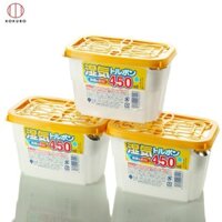 Hộp hút ẩm Kokubo 450ml Hàng Nhật, set 3 hộp