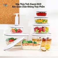 Hộp Hút Chân Không Thực Phẩm Xiaomi Youpin Bud, Chất Liệu Thủy Tinh Trong Suốt, Sử Dụng Cho Gia Đình