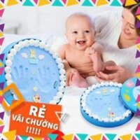 Hộp in dấu vân tay, vân chân cho bé full phụ kiện