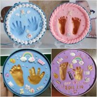 Hộp in dấu vân tay, vân chân cho bé lưu giữ kỉ niệm đầu đời full phụ kiện