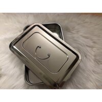 Hộp inox có nắp  size lớn - Hộp đựng đồ tiểu phẫu