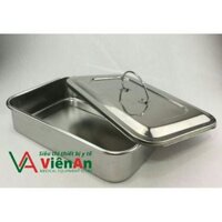 Hộp Inox đựng dụng cụ cao cấp size nhỡ