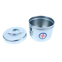 Hộp inox tròn nhỏ đẹp (đường kính 6cm)