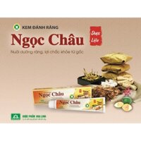 Hộp Kem Đánh Răng Ngọc Châu 100g, 125g