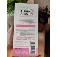 hộp kem dưỡng thể trắng da Alpha Arbutin 3+ Thái Lan chai lớn 500ml - Dưỡng Body, Kem Body