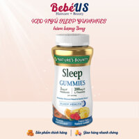 Hộp kẹo dẻo trái cây Sleep Gummies Nature Bounty 60 viên