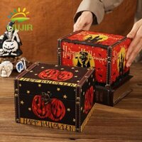 Hộp kẹo Halloween LIUJIR Họa tiết tinh tế Lễ hội đa chức năng