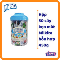 Hộp kẹo mút Milkita hỗn hợp 450g (50c)