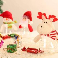 Hộp Kẹo Quà Giáng Sinh Sáng Tạo Mới Hộp Kẹo Trang Trí Giáng Sinh Người Tuyết Ông Già Noel