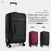 (Hộp kéo)Hộp đựng mật khẩu chống thấm nước mài mòn vải Oxford bánh xe đẩy đa năng vali kéo dài nam nữ sinh viên 20 inch