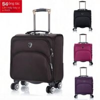 （Hộp kéo）Vali nhỏ 18 inch nữ mini password kéo nam kinh doanh vải oxford