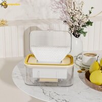 Hộp khăn lau ướt ZENPULSE có đĩa lò xo, Hộp đựng khăn ướt chống bụi dung tích lớn, Hộp đựng mặt nạ treo tường bằng nhựa hiện đại Phòng tắm