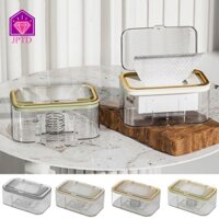 Hộp khăn ướt CABEZA có đĩa lò xo, Hộp đựng khăn ướt chống bụi dung tích lớn, Hộp đựng mặt nạ treo tường bằng nhựa đa chức năng cho gia đình