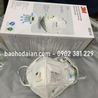 Hộp khẩu trang 3M 9001V chống bụi có van lọc mùi hôi, lọc độc, kháng khuẩn (25 cái)