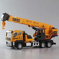 Hợp Kim Cần Cẩu Đồ Chơi Xe Kỹ Thuật Trẻ Em Xe Mô Hình Cần Cẩu Bé Trai Bé Quán Tính Chống Rơi Trộn Tr
