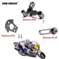 Hợp kim CNC #23 Tấm động cơ #D4 Gắn kết liên kết #C10 Liên kết lái cho các bộ phận nâng cấp ô tô RC 1 / 8 ARRMA Kyosho Xe máy Honda NSR500