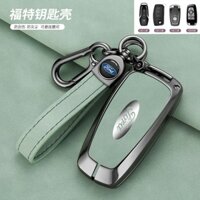 Hợp Kim Kẽm Da Chìa Khóa Dành Cho Xe Ford Territory Ecosport Expedition Explorer Raptor F150 Mustang Gen Ranger Chìa Khóa Từ Xa Vỏ Bảo Vệ