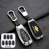 Hợp Kim Kẽm Da Thật Chính Hãng Xe Chìa Khóa Bao Điều Khiển Từ Xa Thông Minh Fob Vỏ Móc Khóa Cho Xe Chevrolet Onix Equinox Orlando Cruze Spark Sonic Camaro Volt Bolt Trax Malibu Blazer Traverse