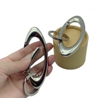 Hợp Kim Kẽm Vòng Chìa Khóa Hình Bầu Dục Đa Năng Leo Núi Móc Khóa Phụ Kiện Cho OAKLEY Phong Cách Thay Thế
