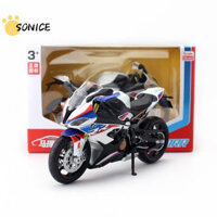 Hợp Kim Mô Hình Đồ Chơi Trẻ Em Xe Máy Đồ Chơi 1: 12 BMW S1000RR Omahawk Latte Nghệ Thuật Đóng Hộp Miniauto Mẫu