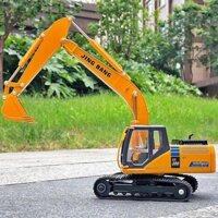 Hợp kim mới kỹ thuật xe bánh xích máy xúc đào móc máy thật tinh tế mô hình trang trí ô tô hợp kim