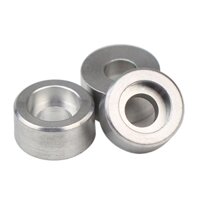 Hợp kim nhôm bên trong miếng đệm hình trụ M8 vít đầu lục giác cốc nhôm chất lượng miếng đệm nhôm