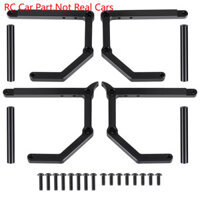 Hợp kim nhôm Cản trước và sau gắn Servo cho Tamiya 1 / 10 Clod Buster Monster Truck Model RC Parts & Accs Nâng cấp