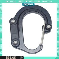 Hợp kim nhôm Carabiner Móc khóa leo núi ngoài trời Khóa cắm trại D Công cụ khóa