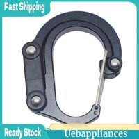 Hợp kim nhôm Carabiner Móc khóa leo núi ngoài trời Khóa cắm trại D Công cụ khóa