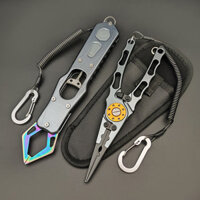 Hợp Kim Nhôm Dạ Quang Thiết Bị Điều Khiển Cá Luya Kìm Bộ Đa Năng Móc Chọn Kìm Dây Kẹp Dây Chì Móc Kéo Dây Kìm Câu Cá