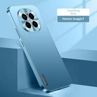 Hợp kim nhôm matte Back Panel Case cho huawei mate 70 60 50 40 30 pro plus honor magic 7 6 5 x60 x9c Vỏ bọc cảm giác da mờ Bảo vệ