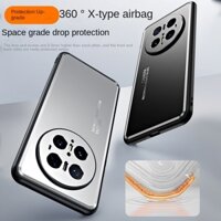 Hợp kim nhôm Tấm sau mờ Vỏ điện thoại kim loại cho Huawei Mate 30 40 50 60 70 Pro honor x60 x9c magic 7 6 5 4 Full Lens Bảo vệ ốp lưng TPU