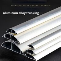 Hợp kim nhôm Trunking-Trunking Hợp kim nhôm Dây mở Máng mặt đất Dây thép không gỉ Geosyncline Tự dính Vòng cung hình bán nguyệt vô hình
