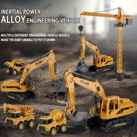 Hợp Kim Quán Tính Kỹ Thuật Ô Tô Xe Ô Tô Cần Cẩu Trộn Máy Xúc Trẻ Em Bé Trai Đồ Chơi Mô Phỏng Xe Mô Hình Giá Rẻ
