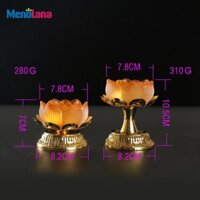 Hợp Kim Tây Tạng Bơ Nến Giá Đỡ Đèn Trà Cho Phòng Ngủ Tiệc Cưới