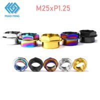 Hợp Kim Titan Đai Ốc M25 Ducati Big Devil Bánh Trước Trục Đai Ốc V2V4 Street Fighter Hacker Bánh Xe Trục Đai Ốc