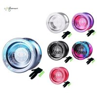 Hợp kim Yoyo chuyên nghiệp Không phản hồi Yoyo 10 Ball Bearing Yoyo cho người chơi nâng cao Trẻ em Người mới bắt đầu