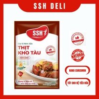 [Hộp KINH TẾ 20 gói] - Gia vị nêm sẵn thịt kho tàu SSH Deli 32g - Hàng chính hãng