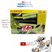 Hộp Kit Kat Matcha Trà Xanh 2F gồm có 48 Thanh x 17 gram (date mới)