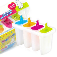 Hộp Làm Kem Que Mùa Hè Tại Nhà Cho Bé Inomata NKJP22 - Nhật Bản - 4 Chiếc