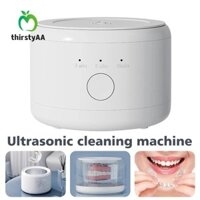Hộp làm sạch nẹp điện THIRSTYAA Máy làm sạch siêu âm Máy giặt gia dụng đa chức năng