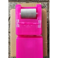 Hộp lăn sơn cạnh bằng tay,con lăn nhôm sọc carô(hộp bằng nhựa,con lăn nhôm)