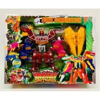 Hộp lắp ráp siêu nhân thú điện long DX Zyuden Sentai Kyoryuger - SIÊU NHÂN KHỦNG LONG CHIẾN ĐỘI ĐIỆN THÚ ĐỒ CHƠI BÉ TRAI