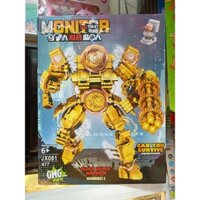 Hộp lê gô lắp ghép mô hình Robot SKIBIDI TOILET 081