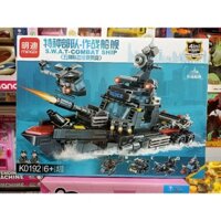 Hộp lê gô lắp ghép mô hình chiếc thuyền K0192