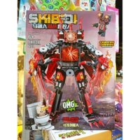 Hộp lê gô lắp ghép mô hình Robot SKIBIDI TOILET 038