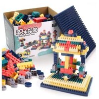 HỘP LEGO 520 CHI TIẾT SÁNG TẠO CÙNG BÉ YÊU