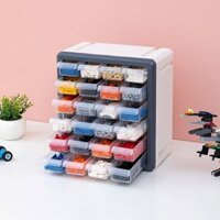 Hộp linh kiện vít để bàn Lego có ngăn kéo, điện tử, hộp lưu trữ phân loại đồ chơi